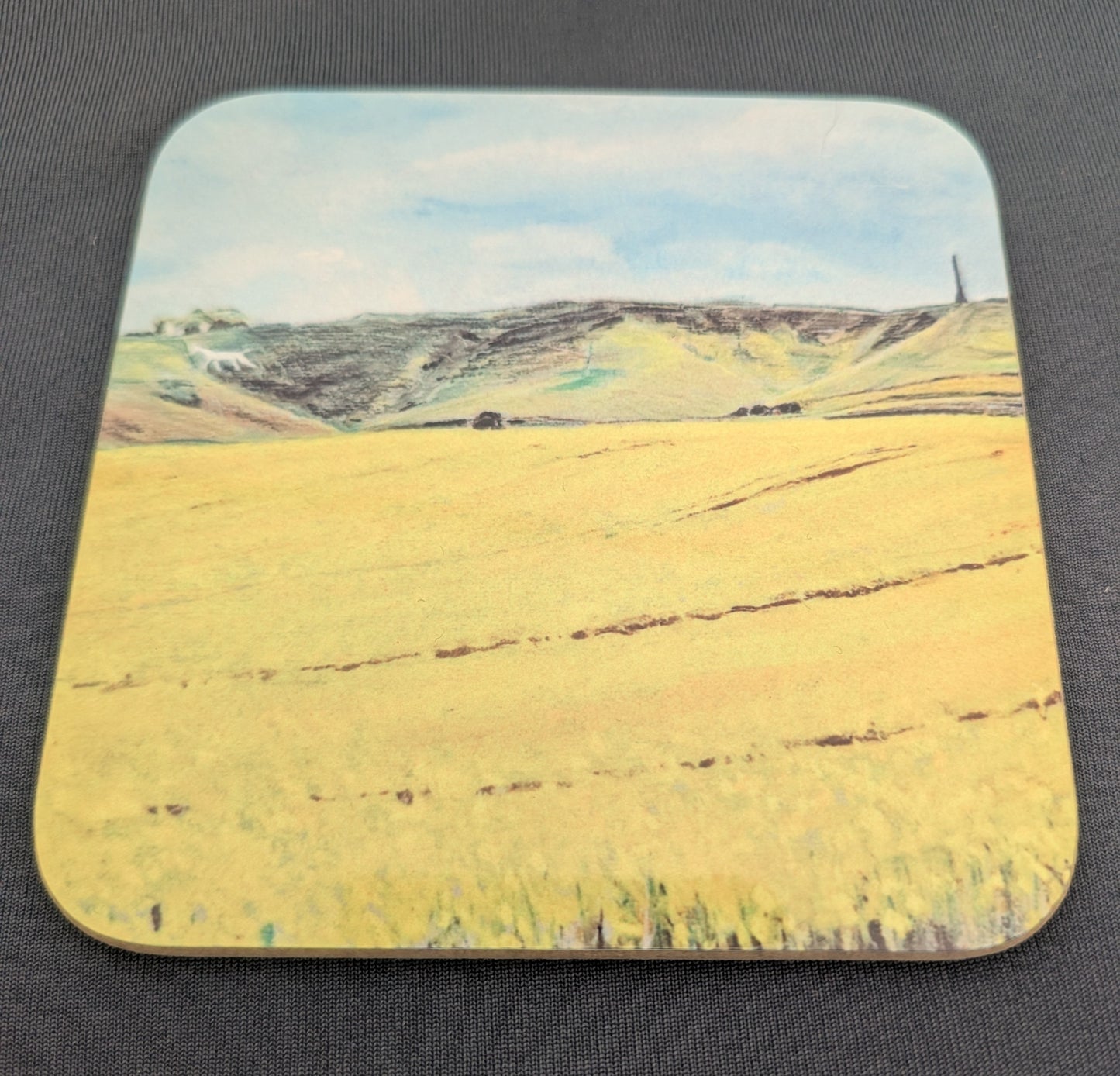 Wiltshire White horses coaster set (6 coasters and box)