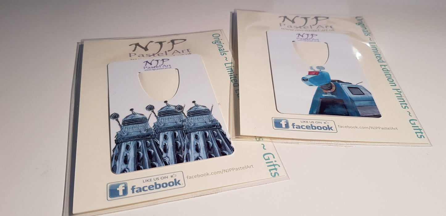 Doctor Who Bookmark. metal book mark Dr Who. Ideal gift for Dalek or K9 lovers