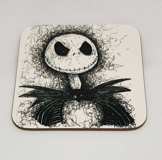 Nightmare Before Christmas Coaster, Jack beer mat, Sally, Zero: TNBC gifts from hand drawn originals