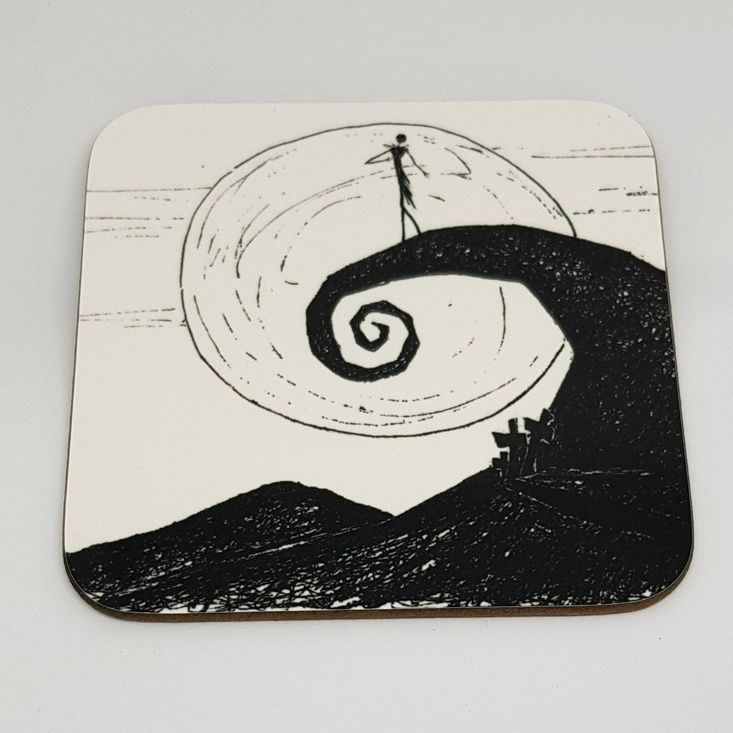 Nightmare Before Christmas Coaster, Jack beer mat, Sally, Zero: TNBC gifts from hand drawn originals