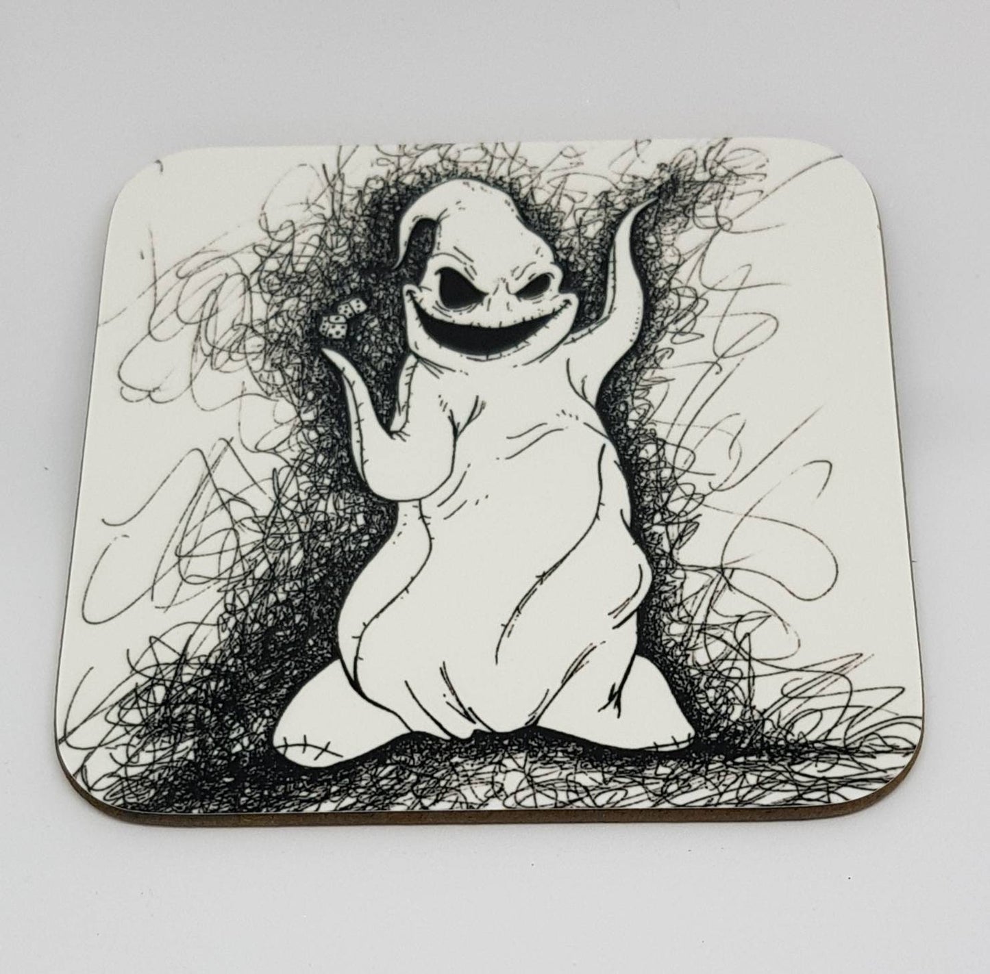 Nightmare Before Christmas Coaster, Jack beer mat, Sally, Zero: TNBC gifts from hand drawn originals