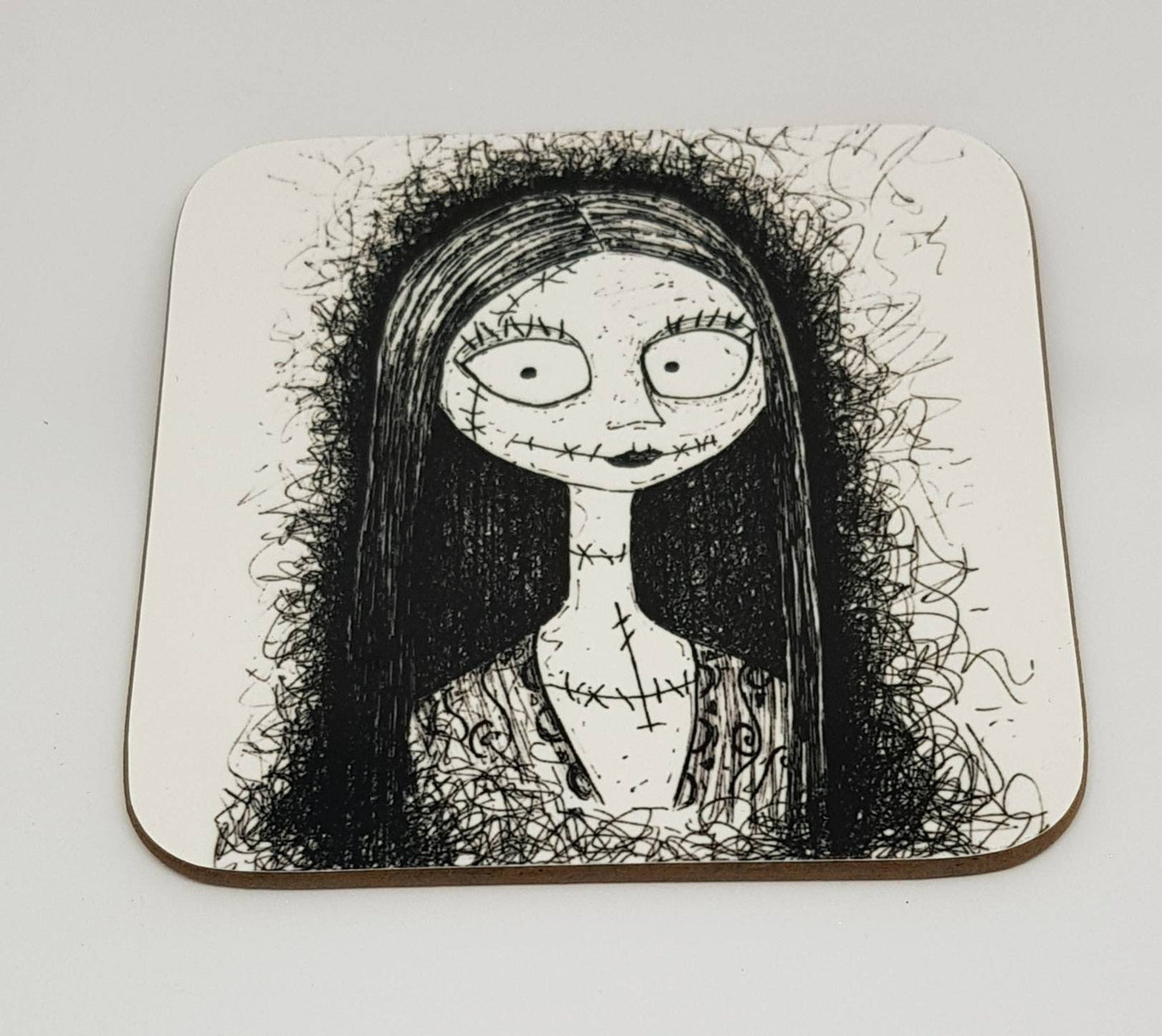Nightmare Before Christmas Coaster, Jack beer mat, Sally, Zero: TNBC gifts from hand drawn originals