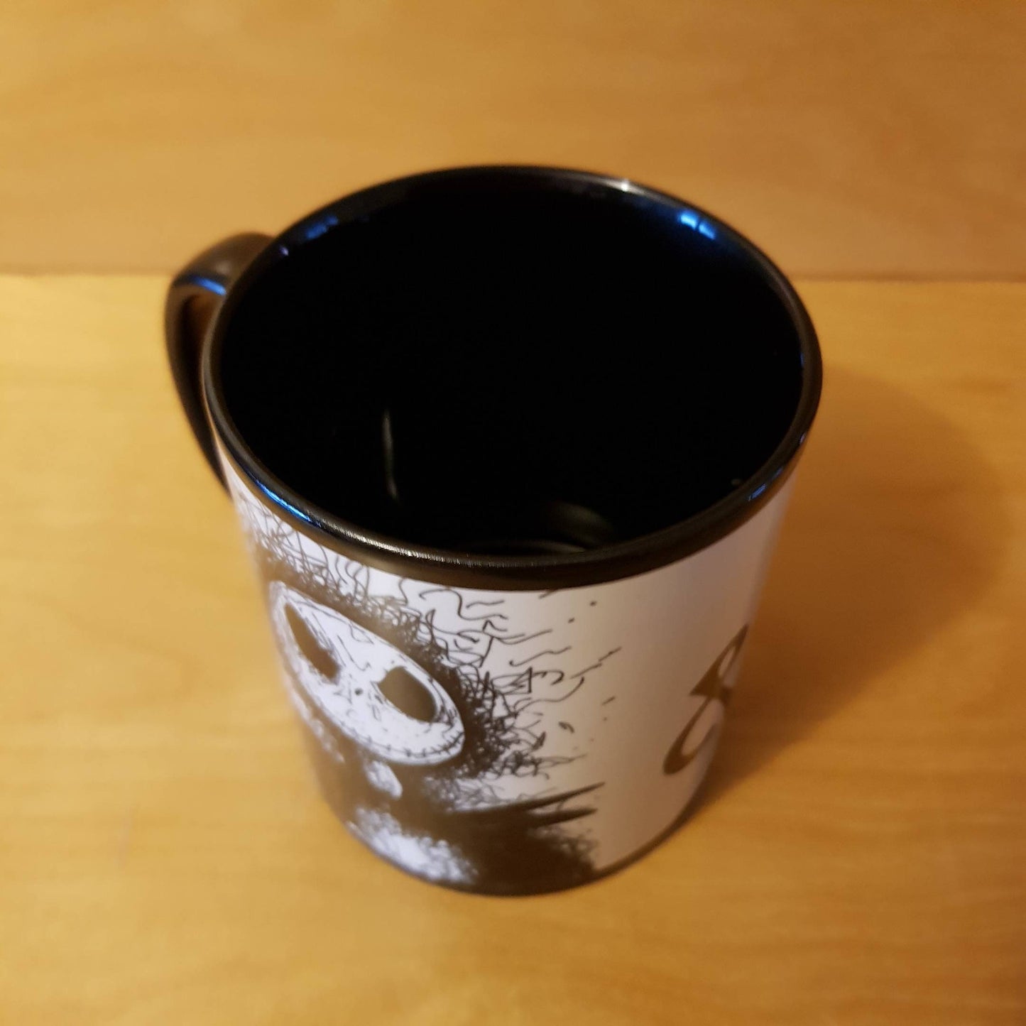 Nightmare Before Christmas Mug, NBX gifts, featuring Jack & Sally, Nightmare Before Christmas gifts, hand drawn originals