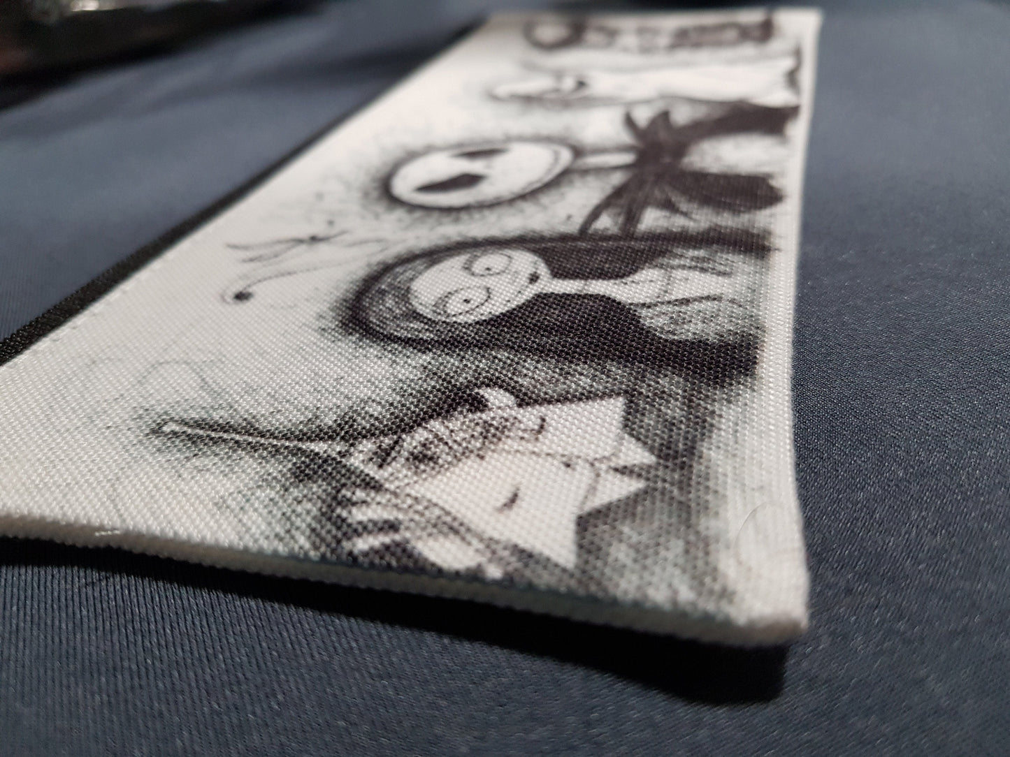 Nightmare Before Christmas Pencil Case from hand drawn artwork with Jack, Sally, Zero, Oogie Boogie, The Mayor and Lock, Shock & Barrel