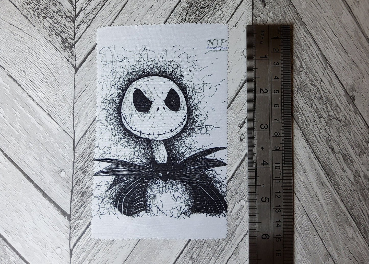 Nightmare Before Christmas Glass cloth, gadget cleaner, NBX gifts, Jack, Sally, Zero, Nightmare Before Christmas gifts, hand drawn originals
