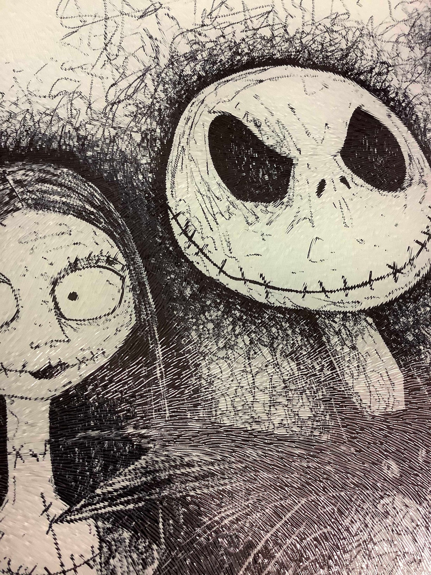 Nightmare Before Christmas (TBNC) glass chopping board cutting board worktop saver countertop protector